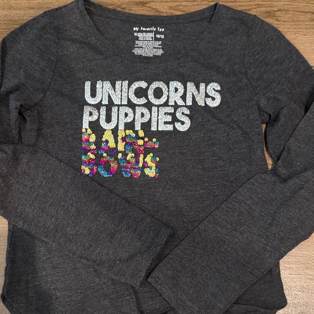 Kids Long Sleeve Shirt - Gray